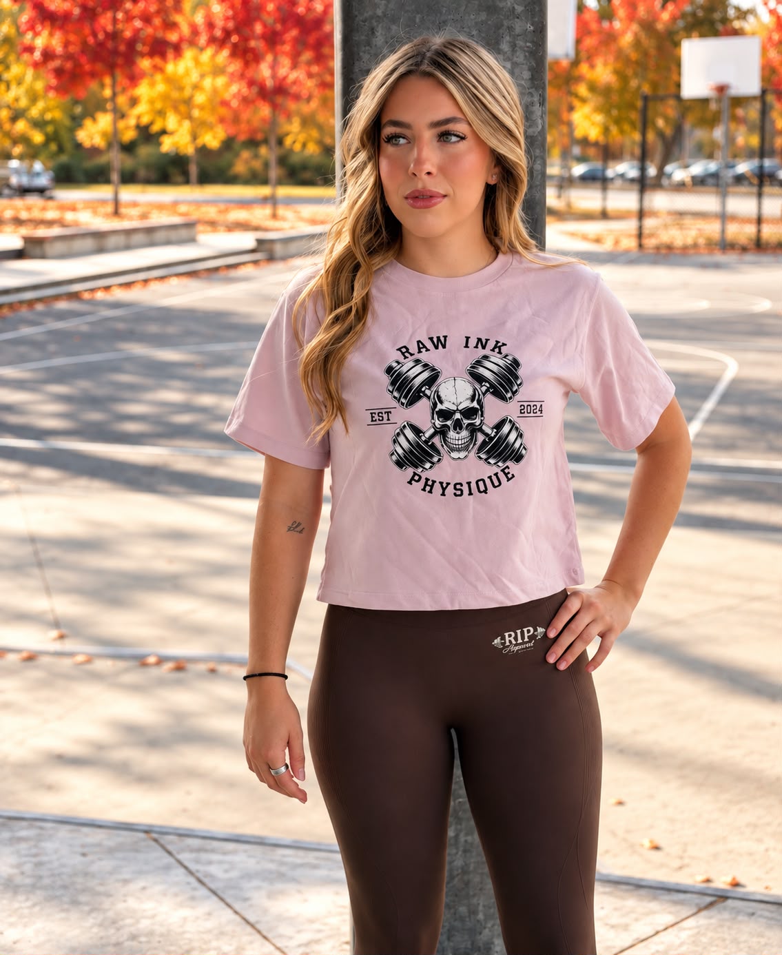 RIP Ladies Cropped T-Shirt